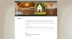 Desktop Screenshot of kath-zwoenitz.de